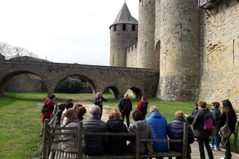 Carcassonne: wandeltocht door het fort