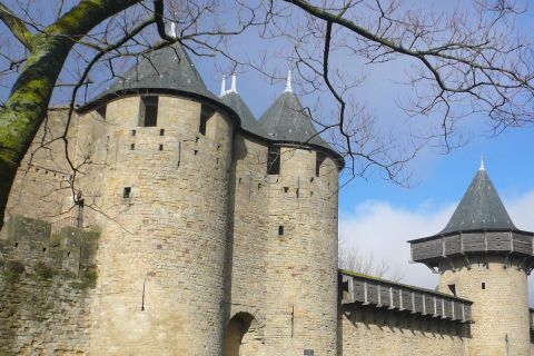 Carcassonne: tour a piedi della fortezza