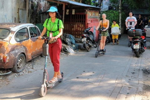 Bangkok: Food-Tour und Sehenswürdigkeiten per E-Scooter