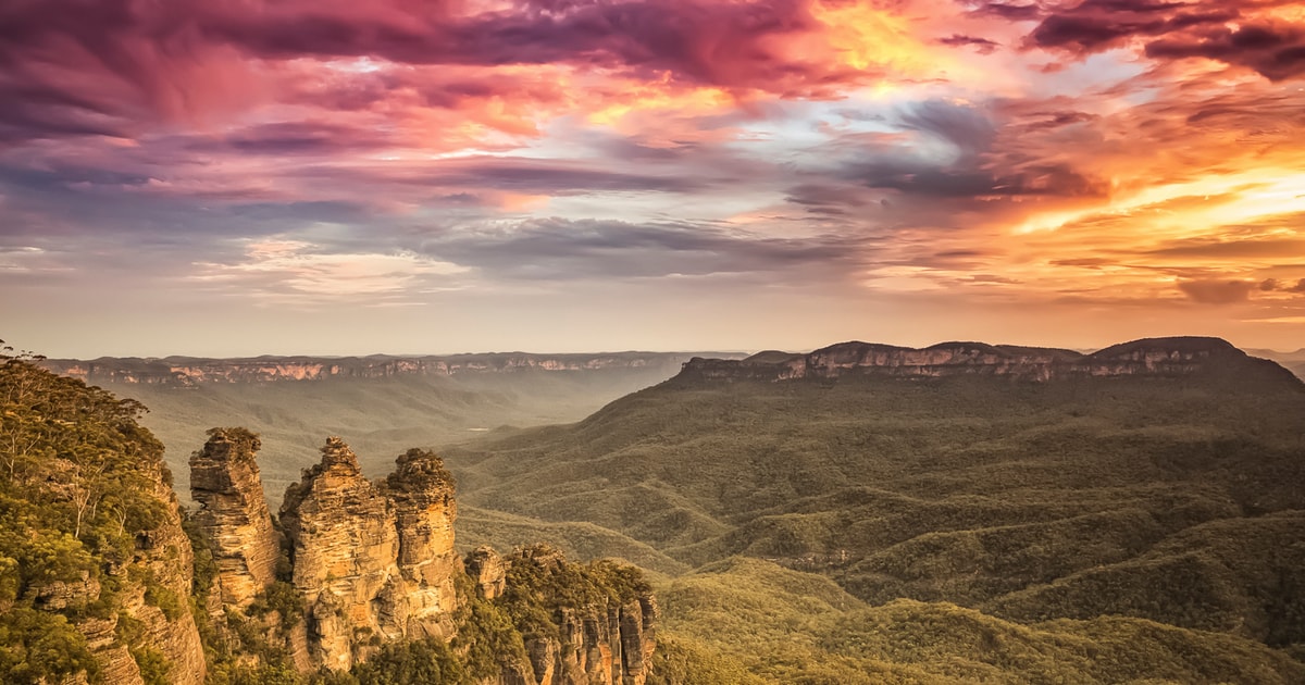 Sydney Blue Mountain Sunset Bushwalk And Wilderness Tour Getyourguide