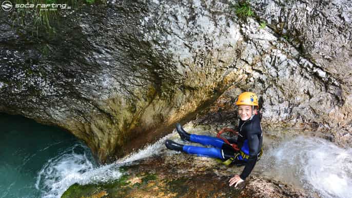 bovec sušec canyon canyoning experience