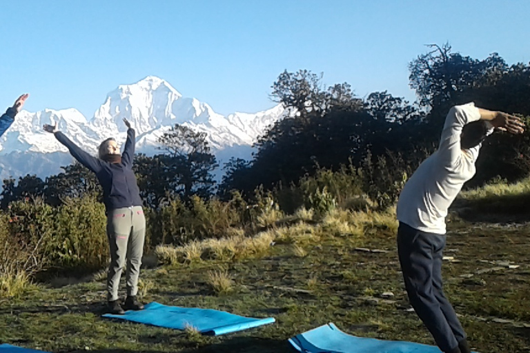 Katmandou: Trek de yoga de 9 jours à Ghorepani Poon Hill