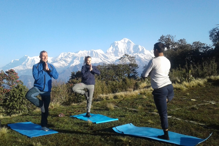 Kathmandu: 9-tägiger Ghorepani Poon Hill Yoga Trek