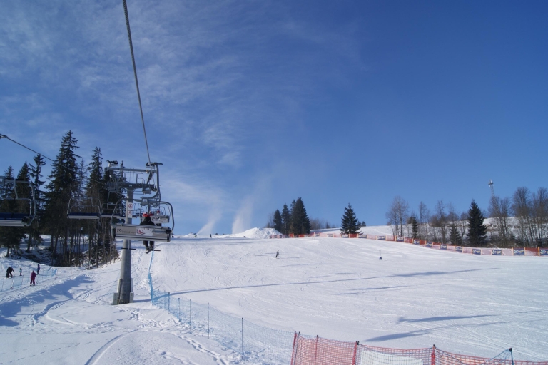 De Cracovie: ski de Witów et visite de ZakopaneZakopane et forfait de ski avec moniteur et équipement
