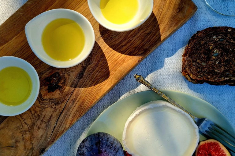 Vieux-Nice : Dégustation d&#039;huiles d&#039;olive, fromages et pains artisanaux