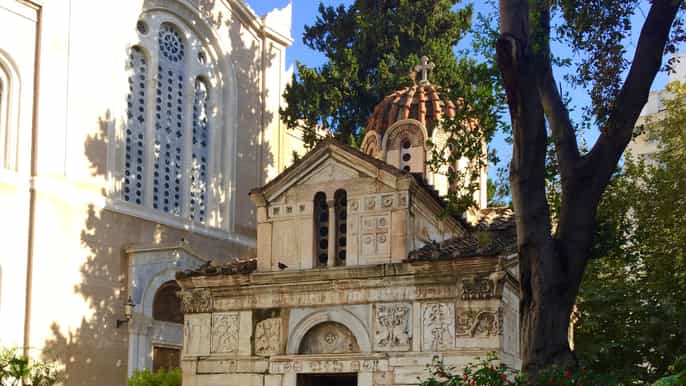 athens old city and national gardens puzzle tour