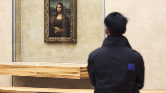 louvre museum last entrance english tour and mona lisa
