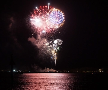 Hilton Head Island: Dolphin Tour at Sunset & Fireworks Show