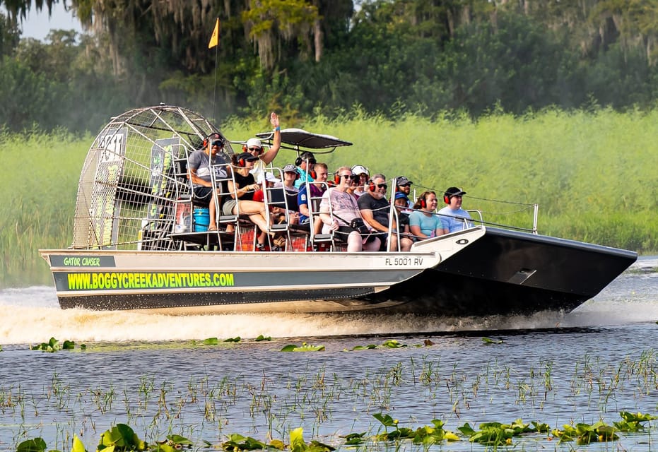 Orlando: Wildlife Watching Everglades Airboat Ride