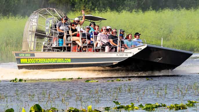 orlando boggy creek halfhour airboat ride
