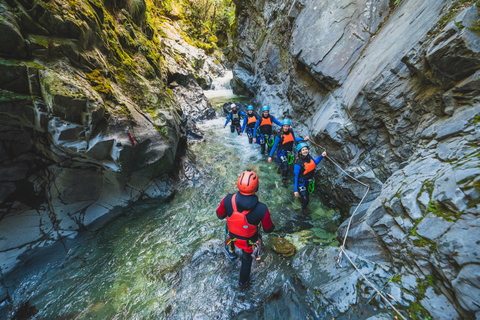 Queenstown : Aventure de canyoning d&#039;une demi-journée