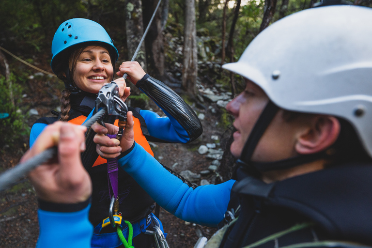 Queenstown : Aventure de canyoning d&#039;une demi-journée