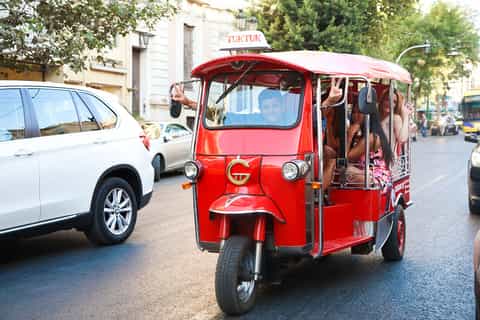 athens guided city tuktuk tour