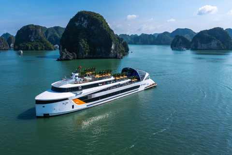 From Hanoi: Ultra-Premium 6-Star Ha Long Bay Cruise Day Trip Meet at Pier
