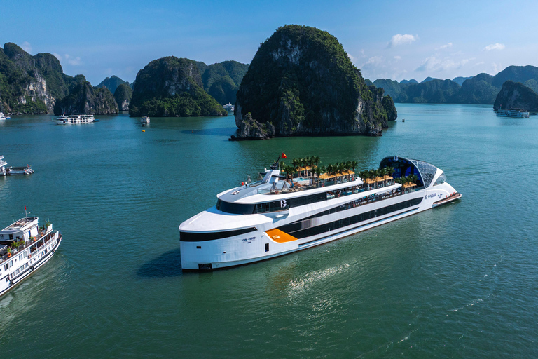 From Hanoi: Ultra-Premium 6-Star Ha Long Bay Cruise Day Trip Meet at Pier
