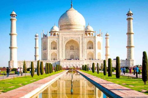 Delhi: All-Inclusive Taj Mahal & Agra Day Trip by Train