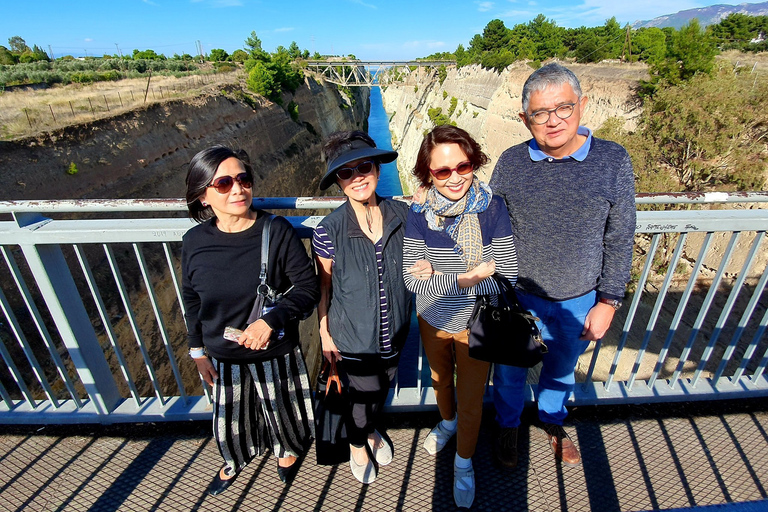 Athene: Bijbelse Ancient Corinth en Isthmus Canal Tour