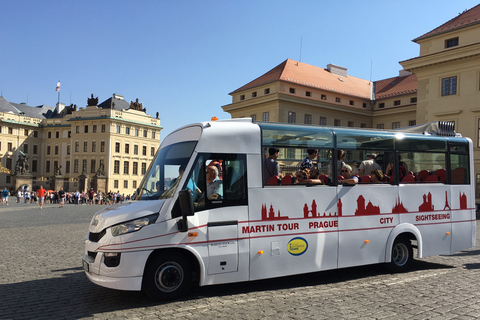 Cidade de Praga: tour de orientação de 1 hora em ônibusCidade de Praga: Excursão de orientação de 1 hora de ônibus