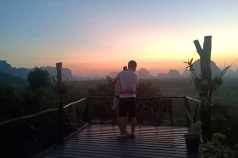 krabi sunrise breakfast kayaking at khlong nam sai