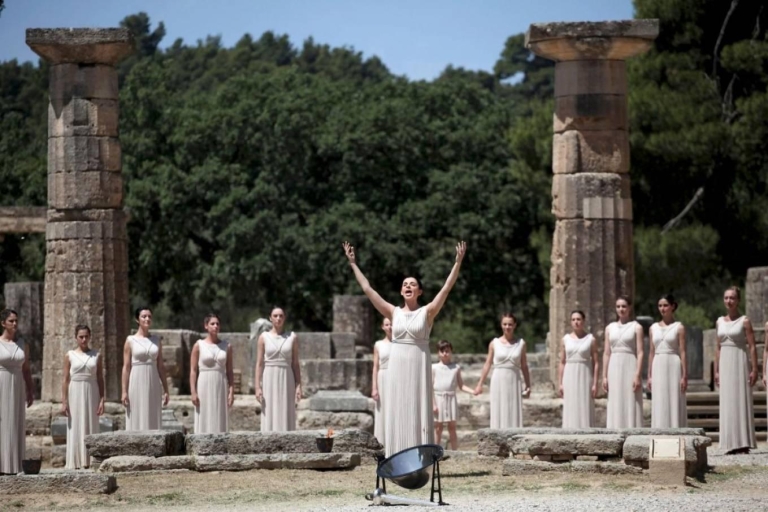 Athene: Ancient Olympia en Corinth Canal Private Tour
