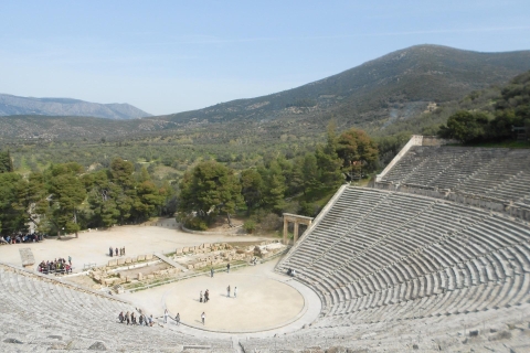 Athen: Private Mykene, Nafplio, Epidaurus und Isthmus-Kanal