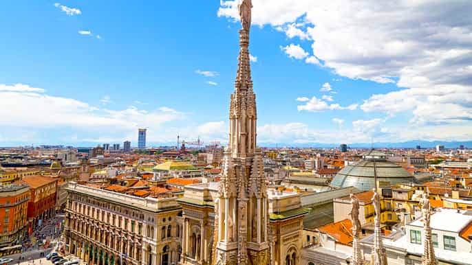 milan cathedral and rooftop ticket