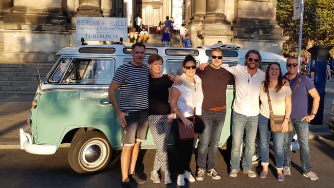 berlin 2hour sightseeing tour in classic vw bus