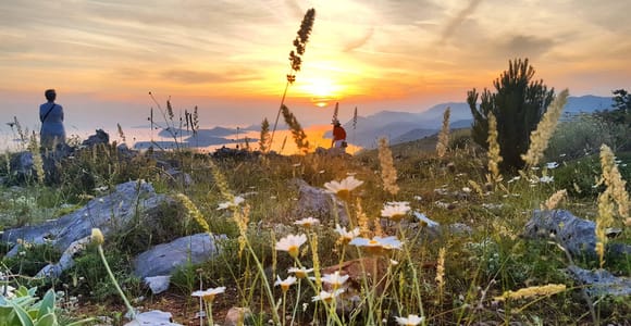 Dubrovnik: Sunset Panorama Tour mit einem Glas Wein