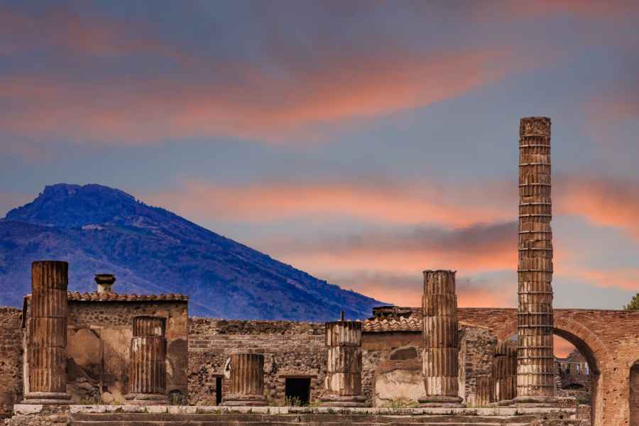 Pompeji: Reservierter Eintritt und Führung