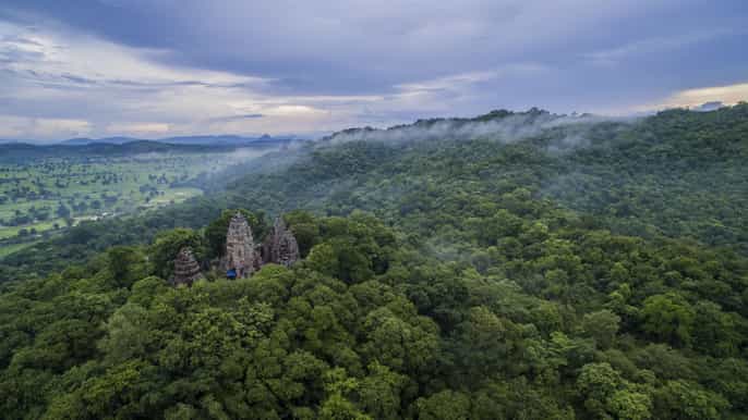 battambang private banan hill temple and wat ek phnom tour