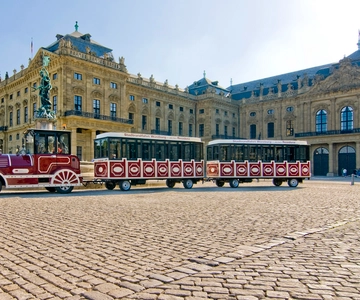 Würzburg: City tour com o trem Bimmelbahn