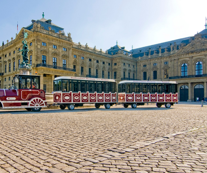 Würzburg: City Tour via the Bimmelbahn Train