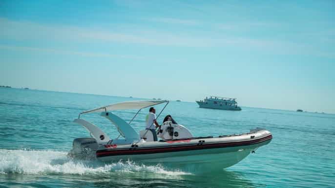giftun islands speedboat transfer with hotel pickup