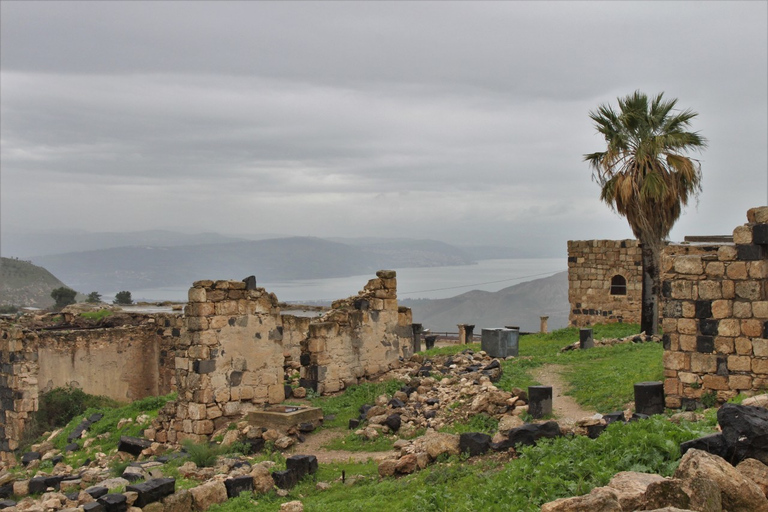 Van Amman: Jerash, Umm Qais en Jesus 'Cave Private TripTour met gids