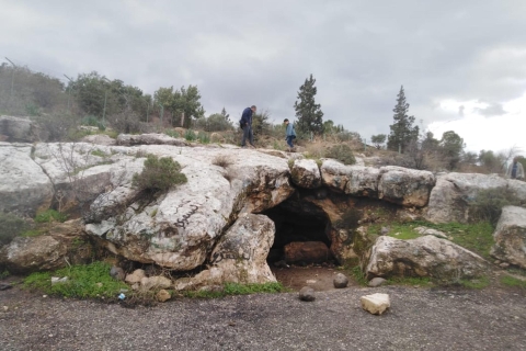 D'Amman: Jerash, Umm Qais et Jesus 'Cave Private TripVisite avec chauffeur uniquement