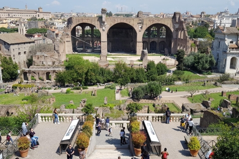 Roma: Grupo reducido Coliseo y Roma AntiguaVisita en alemán