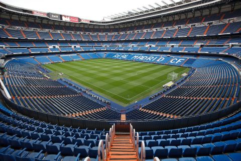 Stadio Santiago Bernabéu di Madrid: tour guidato