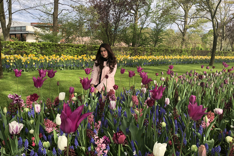 Amsterdam: Keukenhof Tulip Garden and Giethoorn Experience