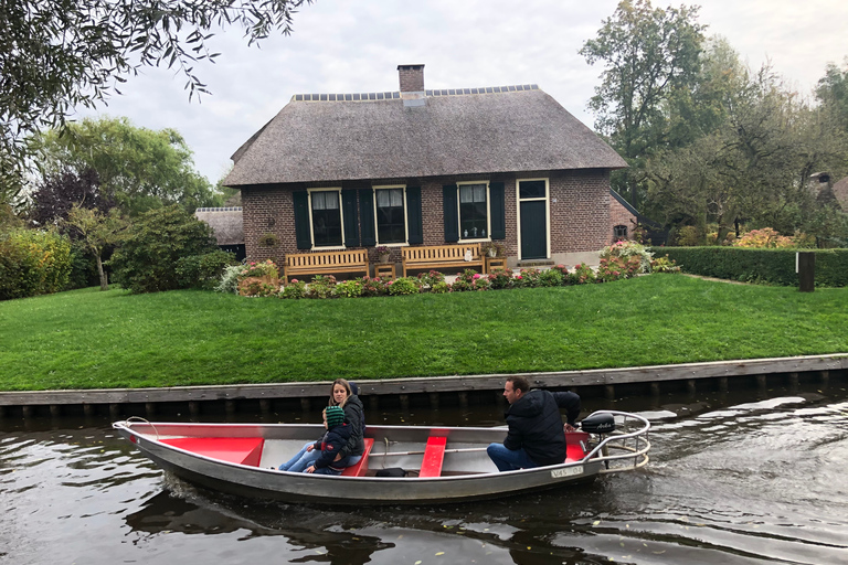 Amsterdam: ogród tulipanowy Keukenhof i zwiedzanie Giethoorn