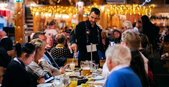 Prague: Evening Folklore Garden Party with Traditional Menu