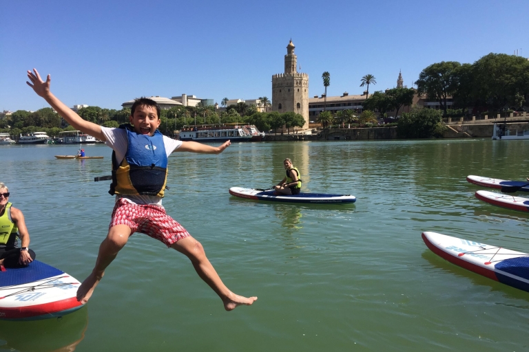 Sevilla: 1,5-stündige Paddle Surf Tour
