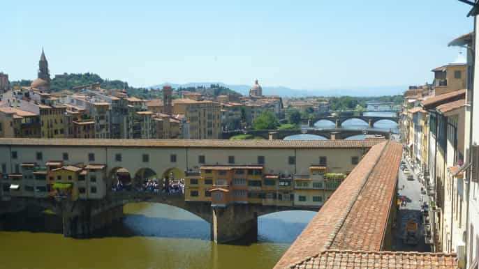 florence ponte vecchio rafting experience with aperitif