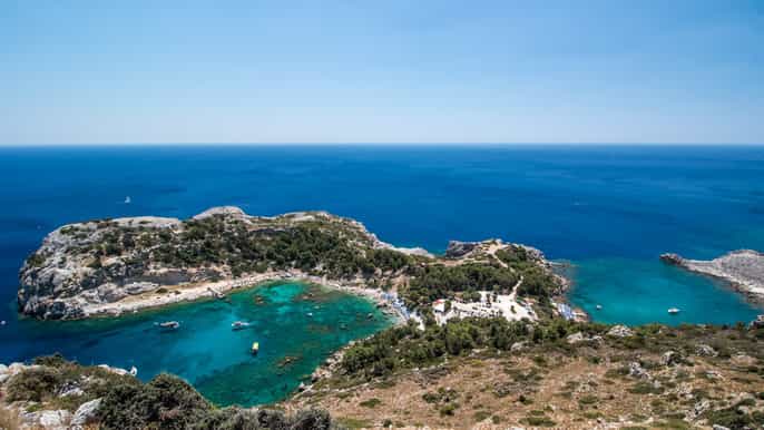rhodes town rib cruise with snacks and drinks