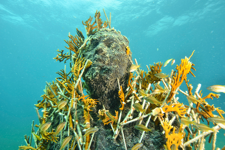 Cancún: museo subacuático y buceo en arrecifes