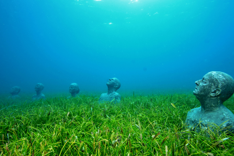 Cancún: museo subacuático y buceo en arrecifes