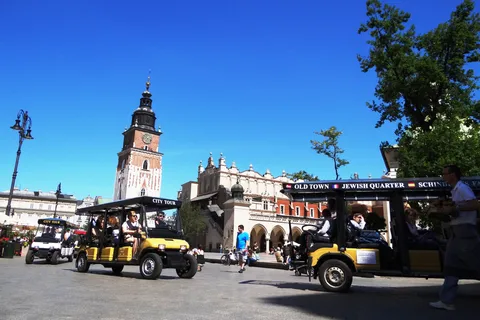 Cracovia: tour della città in golf cart elettrico