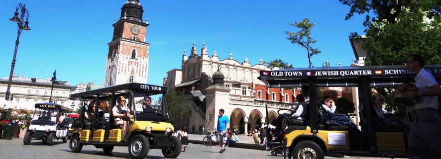 Krakow: City Tour by Electric Golf Cart