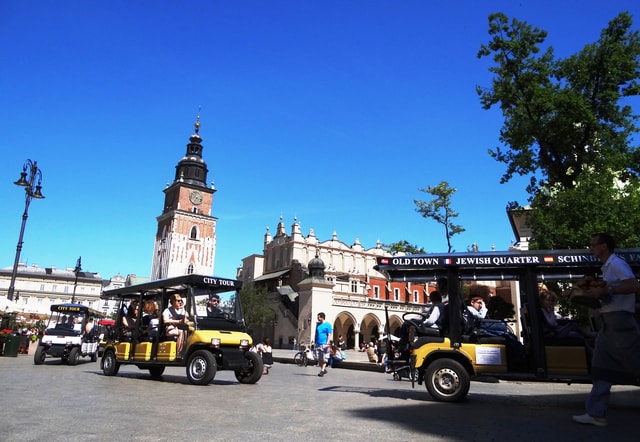 Krakow: City Tour by Electric Golf Cart