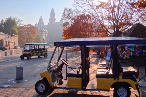 Krakau: Stadtrundfahrt mit dem elektrischen GolfwagenKrakau: Stadtrundfahrt mit dem Golfwagen