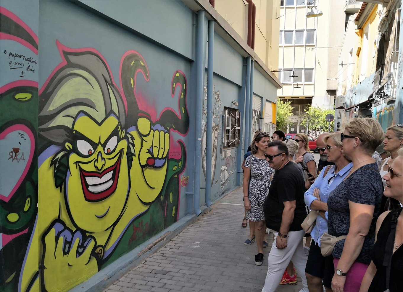 Athen: Guidet urban gadekunst-tur